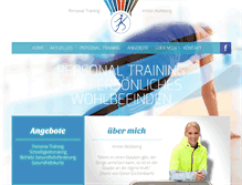 Tablet Screenshot of gfa-training.de